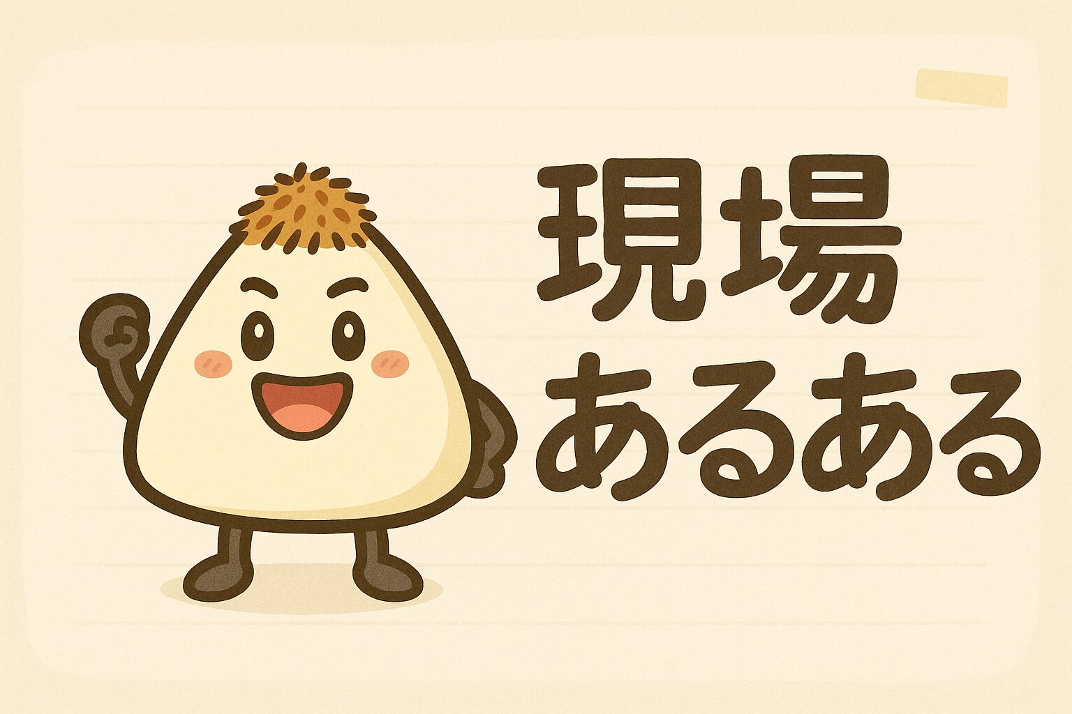 現場あるある